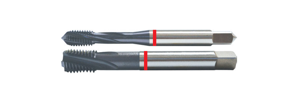 Metric Spiral Flute Taps For Tool Steel (Red Band)
