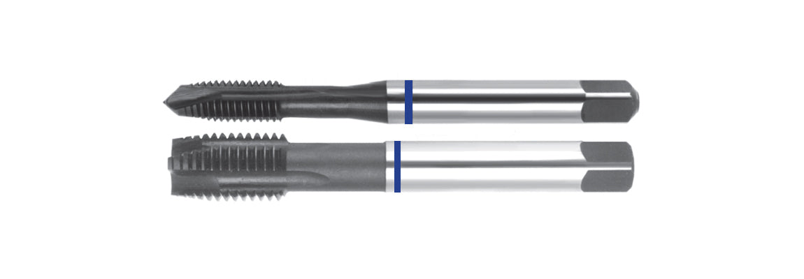 Metric Spiral Point Taps For Stainless Steel (Blue Band)