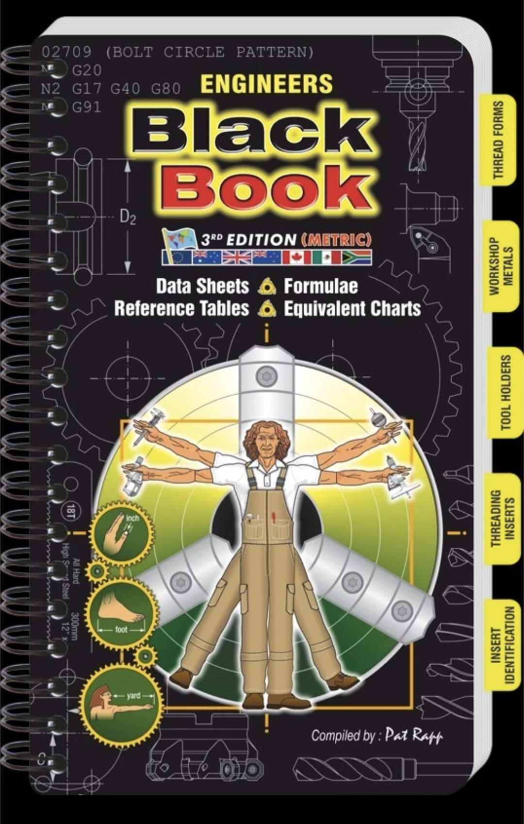 Engineers Black Book 3rd Edition Metric – front cover of workshop reference book