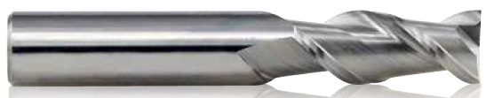 2 Flute 45° Helix Carbide Slot Drill