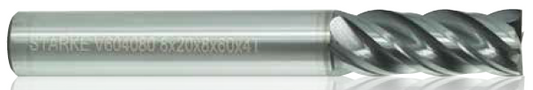 4 Flute Variable Helix End Mill