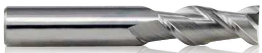 2 Flute 45° Helix Carbide Slot Drill