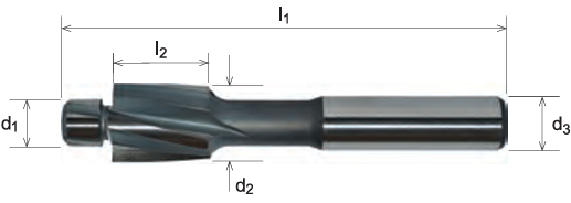 Parallel Shank Counterbores